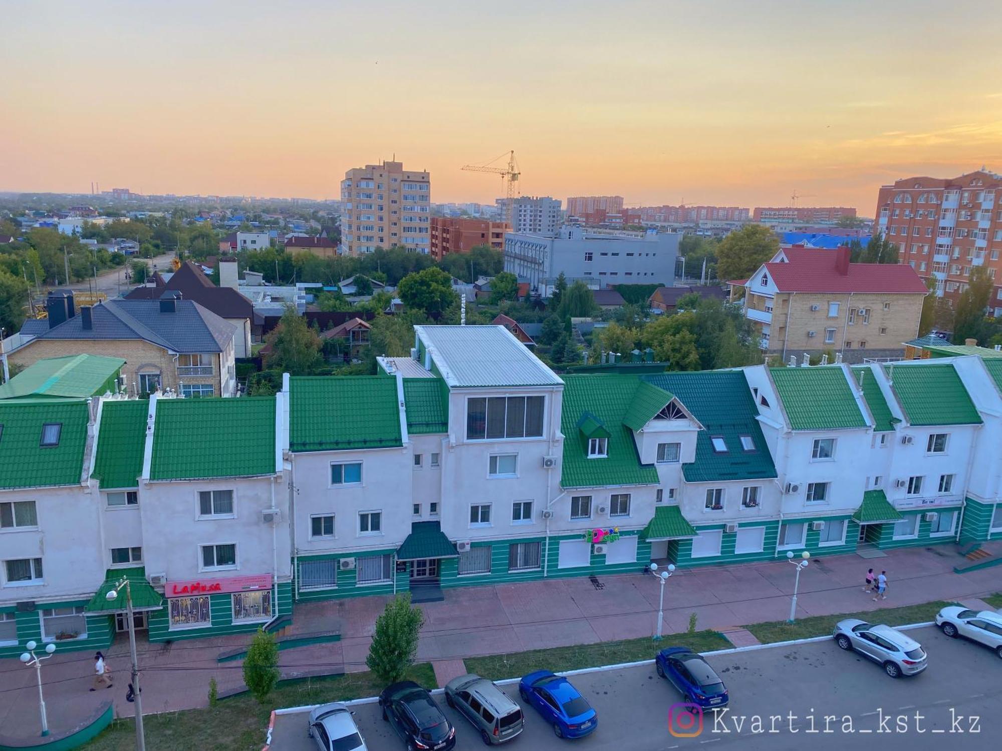 Однокомнатная Студия, Центр Города Qostanaj Buitenkant foto